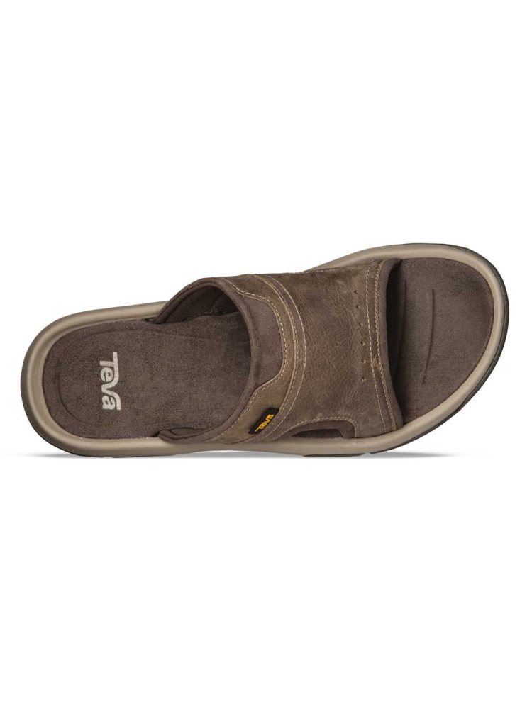 Teva Teva Langdon Slide 1015150-WAL slippers Teva Langdon Slide Walnut 1015150-WAL slippers online bestellen bij Kathmandu Outdoor & Travel