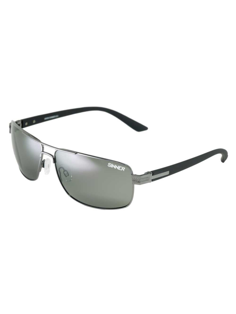 Sinner Durness Shiny Black Metal SISU-721-10-P10 zonnebrillen online bestellen bij Kathmandu Outdoor & Travel