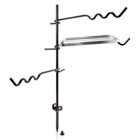 Petromax  Kampvuur Grill Standaard Zwart