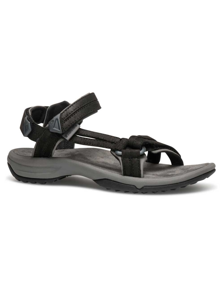 Teva Terra Fi Lite Leather Women's Black 1012073-BLK sandalen online bestellen bij Kathmandu Outdoor & Travel