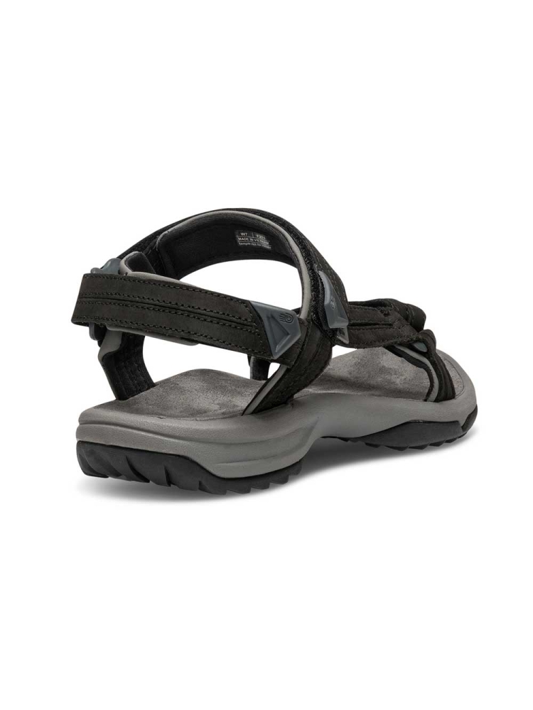 Teva Terra Fi Lite Leather Women's Black 1012073-BLK sandalen online bestellen bij Kathmandu Outdoor & Travel