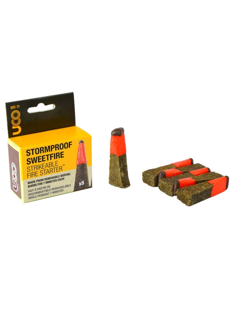 Uco Sweetfire Stormproof Firestarter (8 Pack) . UC MT-SM-SF8P koken online bestellen bij Kathmandu Outdoor & Travel