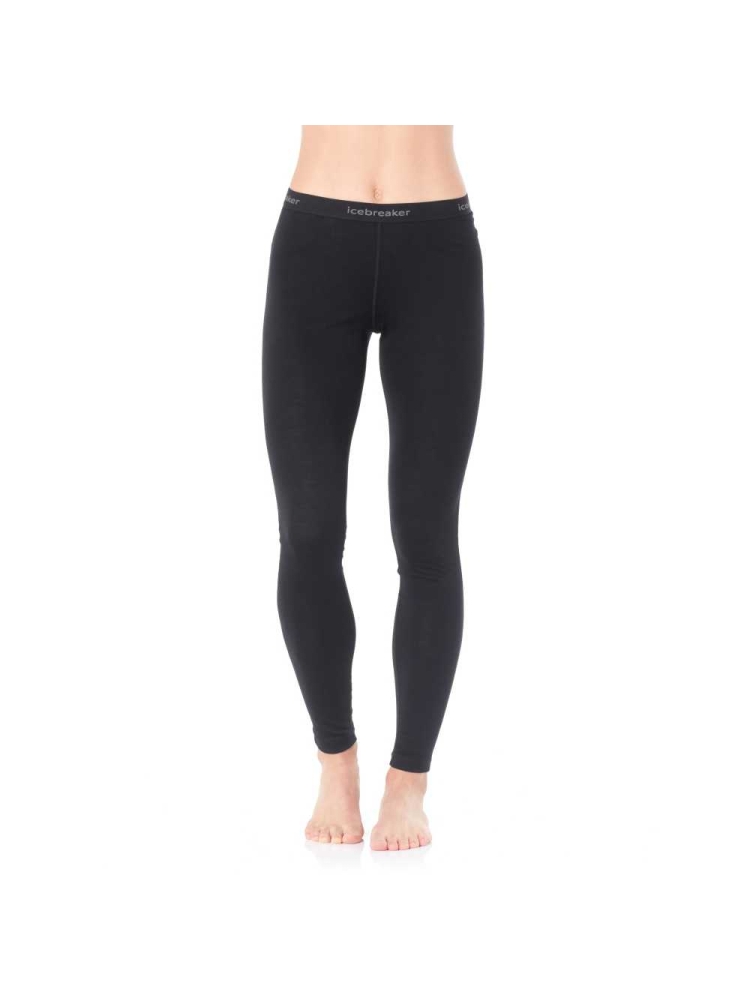 Icebreaker 200 Oasis Leggings Women's Black 104383-0011 onderkleding/thermokleding online bestellen bij Kathmandu Outdoor & Travel