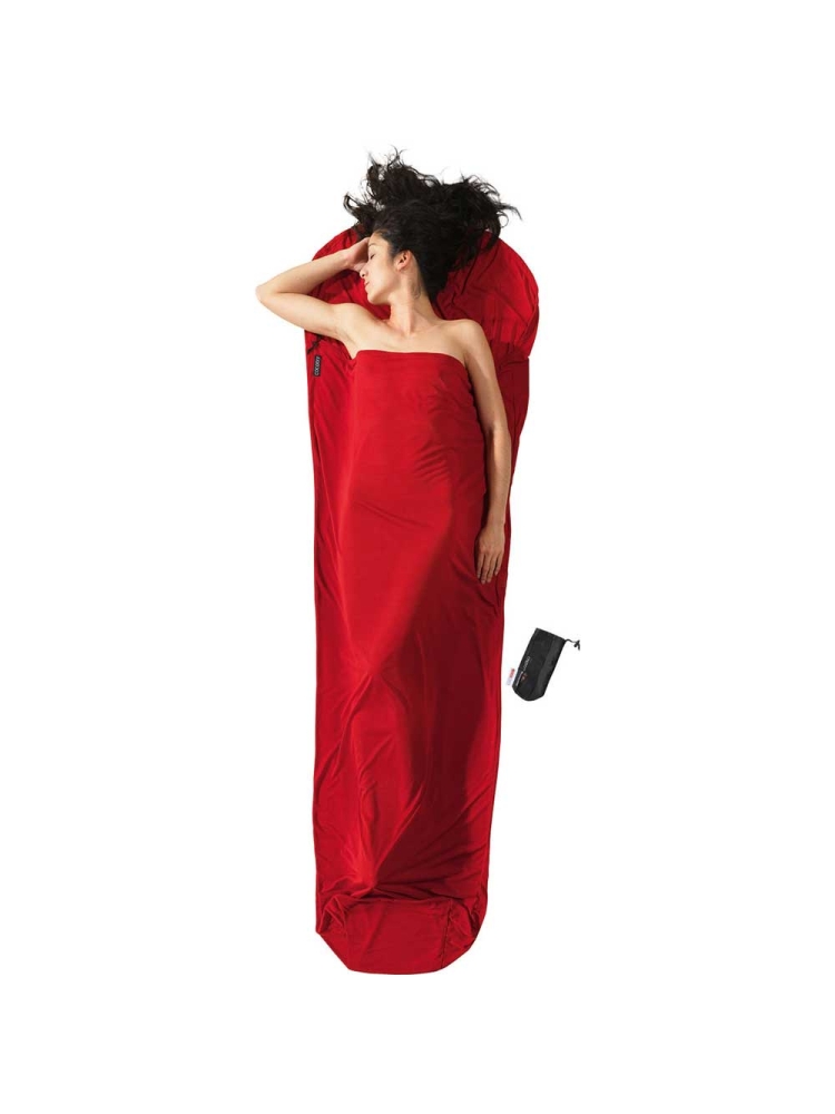 Cocoon MummyLiner Radiator Lava CTLRM75 lakenzakken en liners online bestellen bij Kathmandu Outdoor & Travel