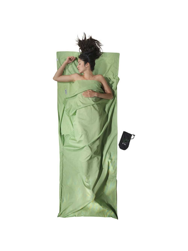 Cocoon TravelSheet Organic Cotton Forest Shade CCT46-O lakenzakken en liners online bestellen bij Kathmandu Outdoor & Travel