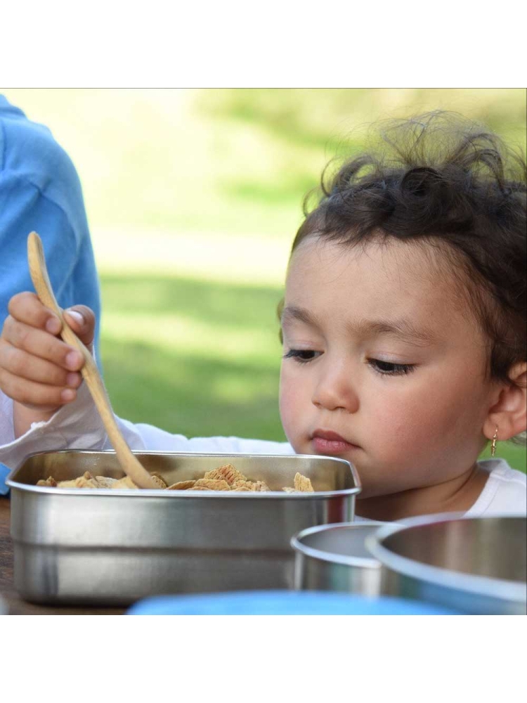Eco Lunch Box Blue Water Bento Splash Box  RVS/Blauw BWBSB koken online bestellen bij Kathmandu Outdoor & Travel