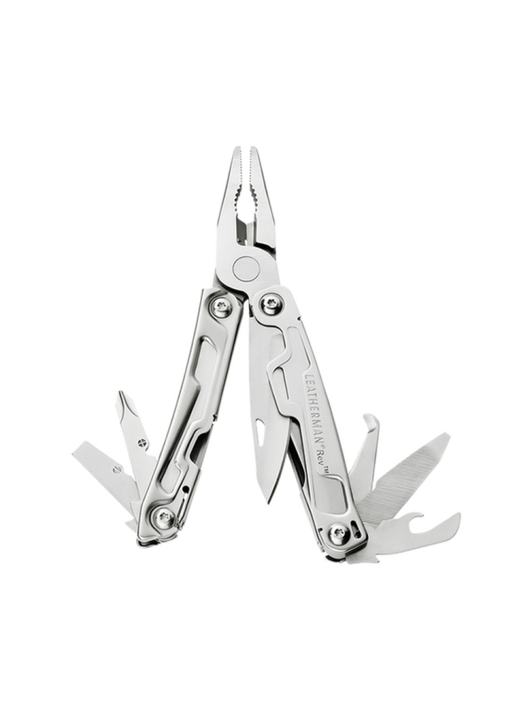 Leatherman Rev Steel 832130 messen & tools online bestellen bij Kathmandu Outdoor & Travel