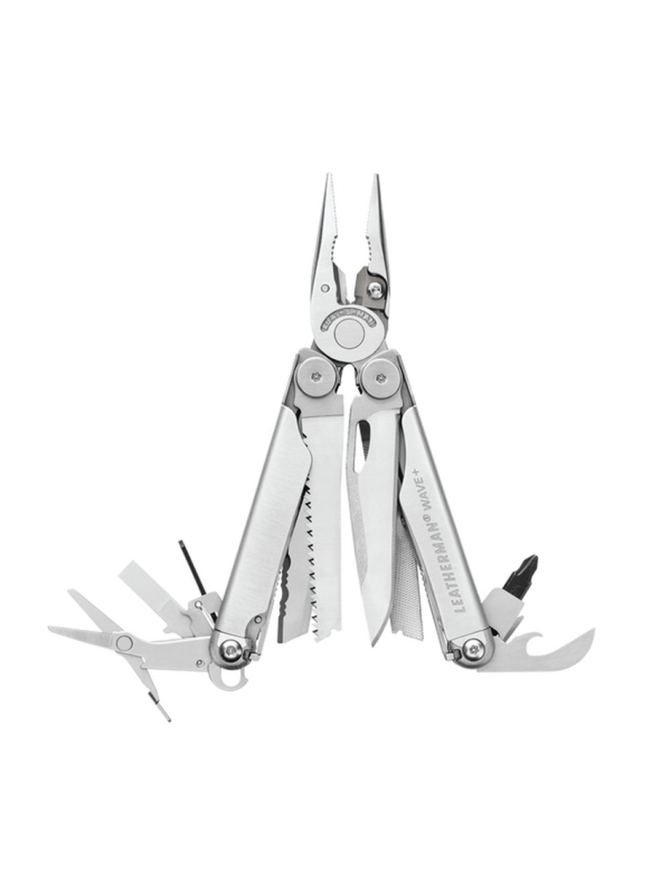 Leatherman Wave + RVS 832524 messen & tools online bestellen bij Kathmandu Outdoor & Travel