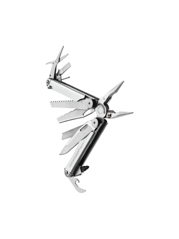 Leatherman Wave + RVS 832524 messen & tools online bestellen bij Kathmandu Outdoor & Travel