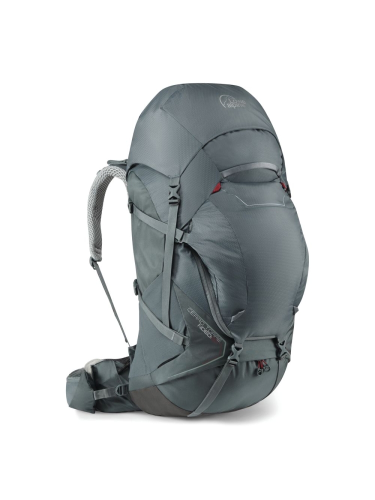 Lowe Alpine Cerro Torre ND60:80 S/M Dark Slate FBQ-03-SL-60 trekkingrugzakken online bestellen bij Kathmandu Outdoor & Travel