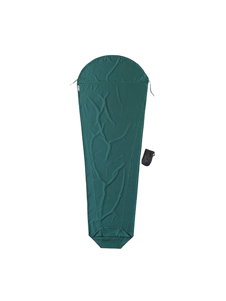 Cocoon MummyLiner Microfiber Moss Green CMFM47 lakenzakken en liners online bestellen bij Kathmandu Outdoor & Travel