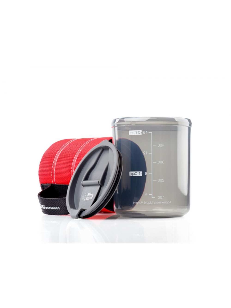 Gsi Infinity Backpacker Mug Red GS75281 drinkflessen en thermosflessen online bestellen bij Kathmandu Outdoor & Travel