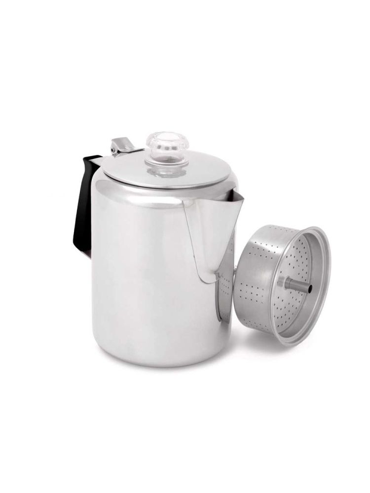 Gsi Glacier Stainless 9 Cup Percolator Zilver GS65209 koken online bestellen bij Kathmandu Outdoor & Travel