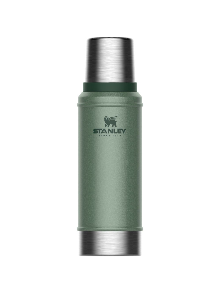 Stanley The Legendary Classic Bottle 0,75L Hammertone Green 10-01612-027 drinkflessen en thermosflessen online bestellen bij Kathmandu Outdoor & Travel