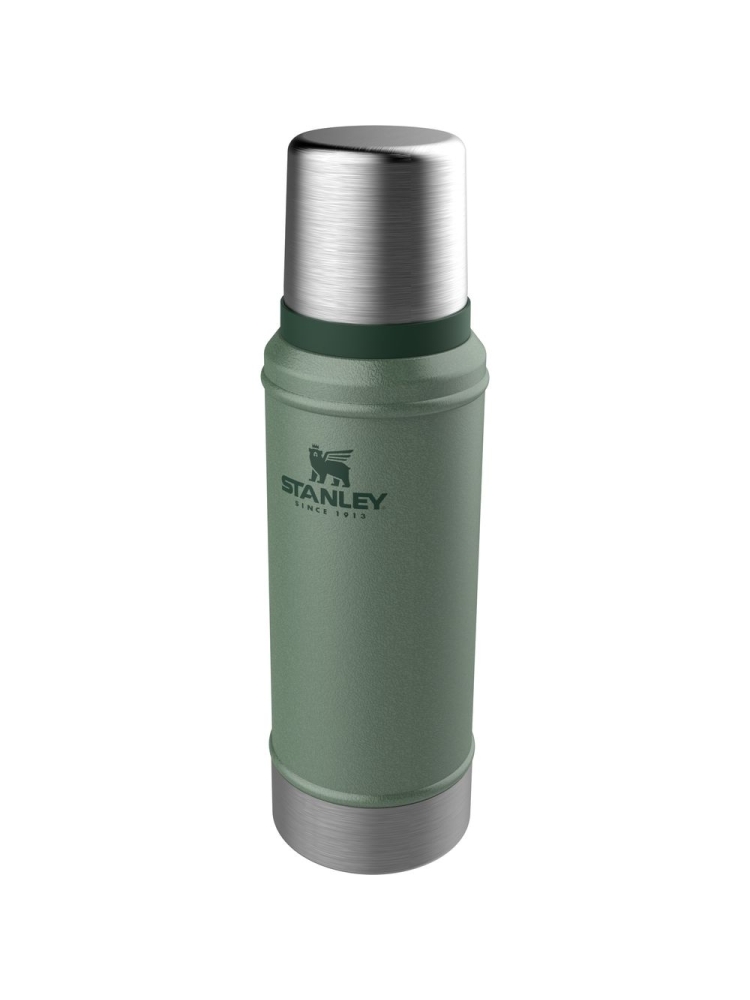 Stanley The Legendary Classic Bottle 0,75L Hammertone Green 10-01612-027 drinkflessen en thermosflessen online bestellen bij Kathmandu Outdoor & Travel