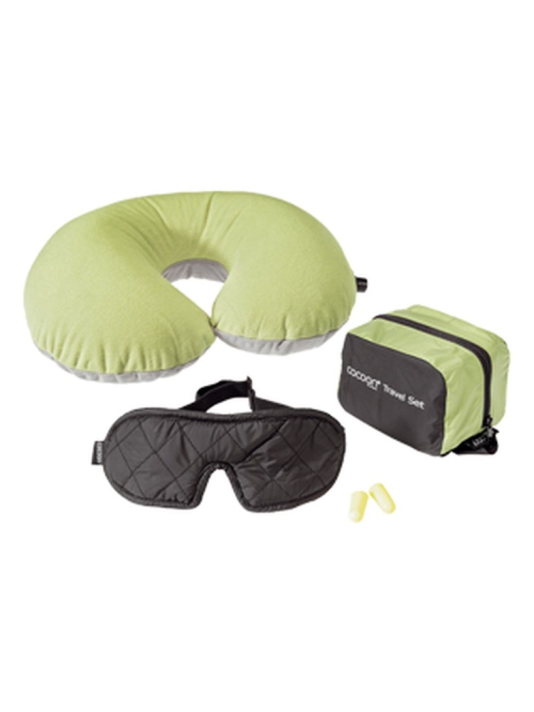 Cocoon Travel Set Ultralight 3pieces Wasabi/Black CTSL2 reisaccessoires online bestellen bij Kathmandu Outdoor & Travel