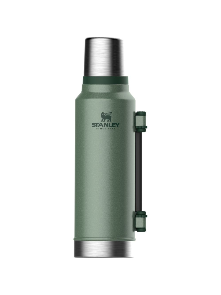 Stanley The Legendary Classic Bottle 1,4L Hammertone Green 10-08265-001 drinkflessen en thermosflessen online bestellen bij Kathmandu Outdoor & Travel