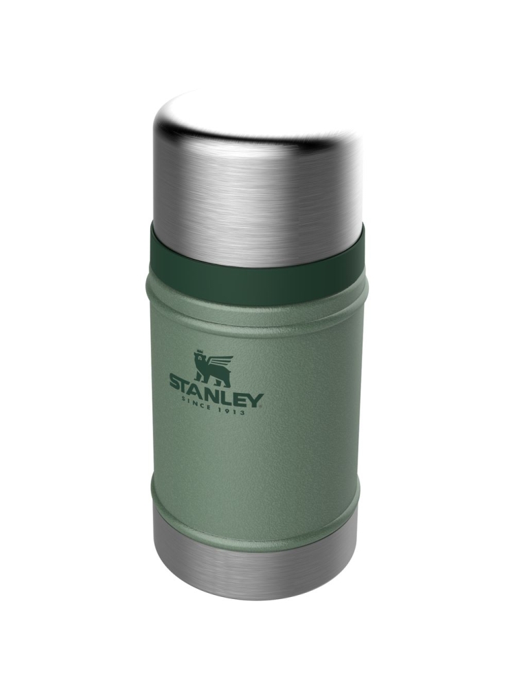 Stanley Stanley Classic Food Jar 0,7L 10-07936-003 drinkflessen en thermosflessen Stanley Classic Food Jar 0,7L Hammertone Green 10-07936-003 drinkflessen en thermosflessen online bestellen bij Kathmandu Outdoor & Travel