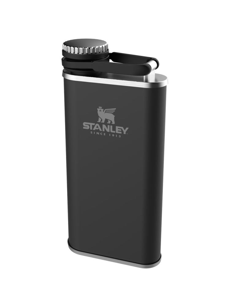 Stanley Stanley Wide Mouth Flask 230ml 10-00837-127 drinkflessen en thermosflessen Stanley Wide Mouth Flask 230ml Matte Black 10-00837-127 drinkflessen en thermosflessen online bestellen bij Kathmandu Outdoor & Travel