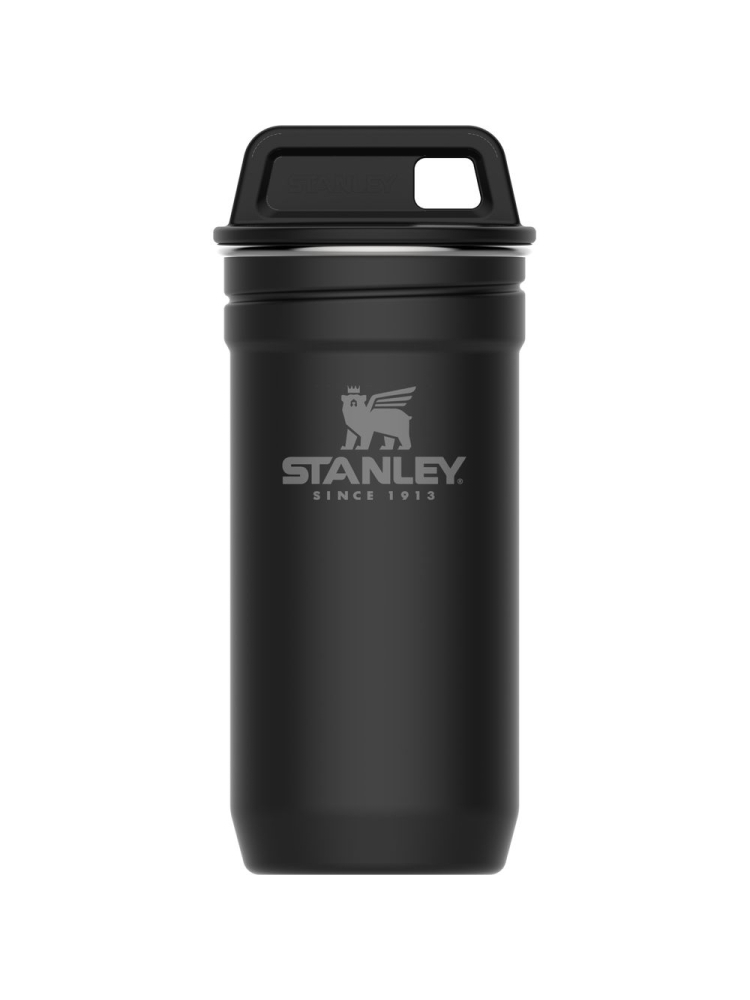 Stanley Stainless Steel Shot Set Matte Black 10-01705-036 drinkflessen en thermosflessen online bestellen bij Kathmandu Outdoor & Travel