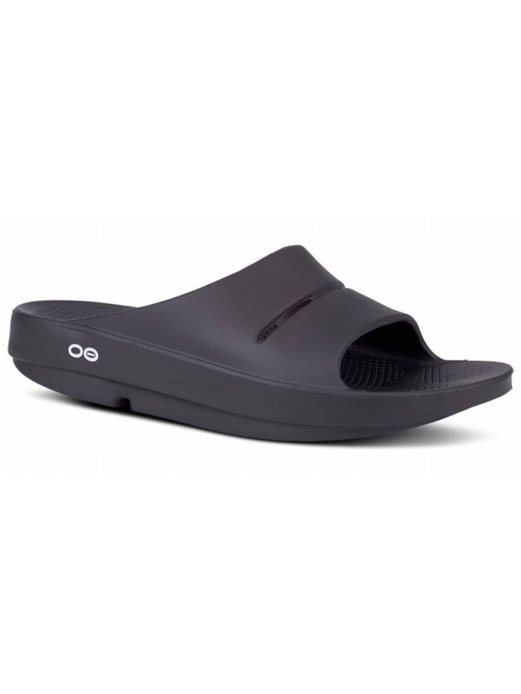 Oofos Oofos OOahh Slide 1100-BLCK slippers Oofos OOahh Slide Black 1100-BLCK slippers online bestellen bij Kathmandu Outdoor & Travel