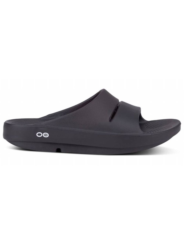 Oofos Oofos OOahh Slide 1100-BLCK slippers Oofos OOahh Slide Black 1100-BLCK slippers online bestellen bij Kathmandu Outdoor & Travel