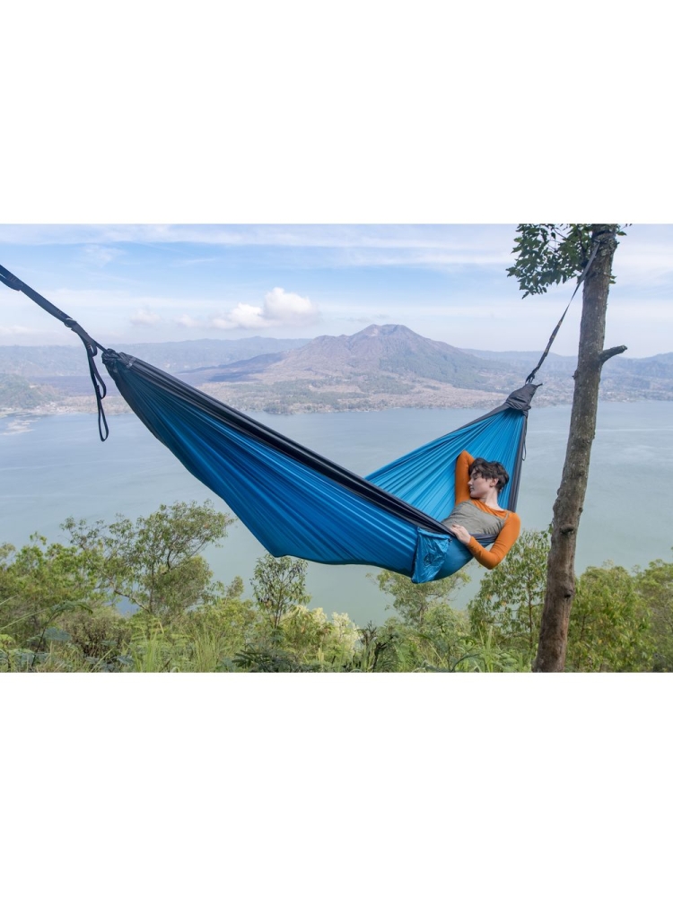Ticket to the Moon Original Double Aqua/Dark Grey TMO1503 hangmatten online bestellen bij Kathmandu Outdoor & Travel