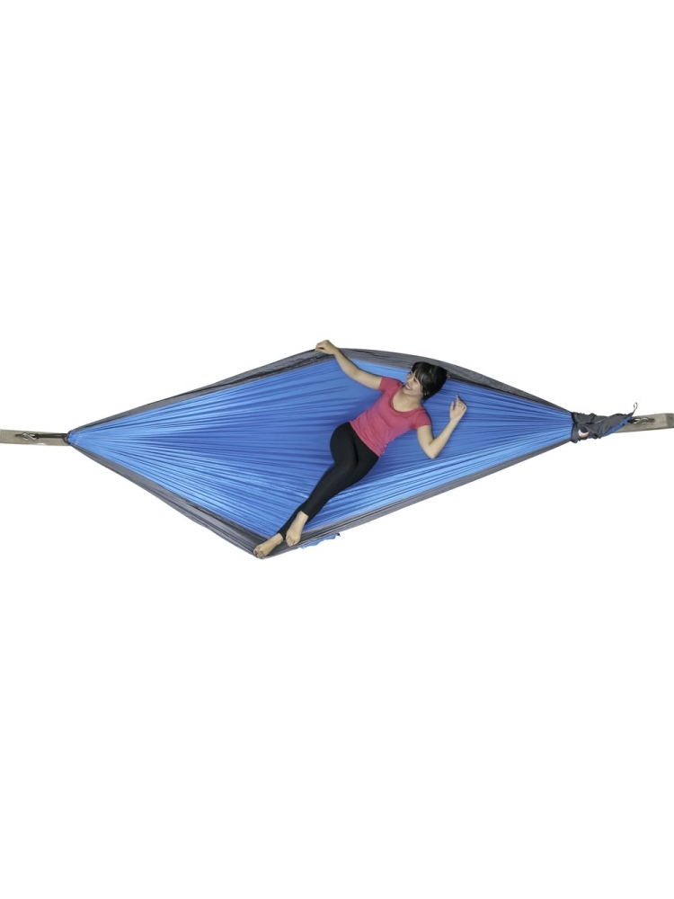 Ticket to the Moon Original Double Aqua/Dark Grey TMO1503 hangmatten online bestellen bij Kathmandu Outdoor & Travel
