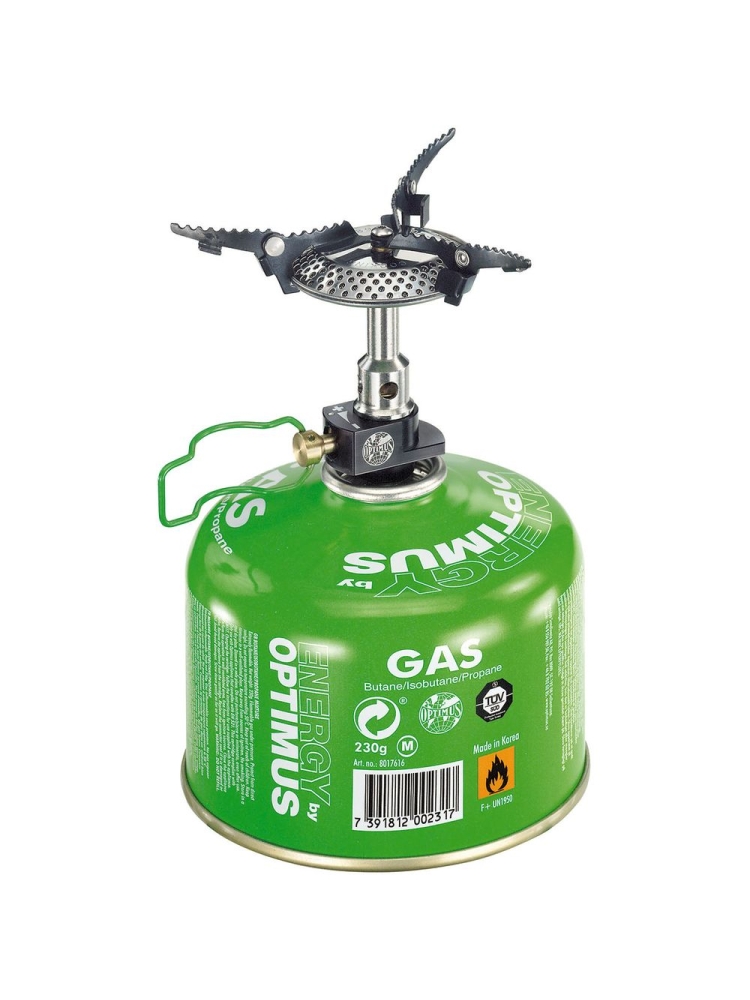 Optimus Crux Lite Stove Grey/Green OPT8019259 branders online bestellen bij Kathmandu Outdoor & Travel