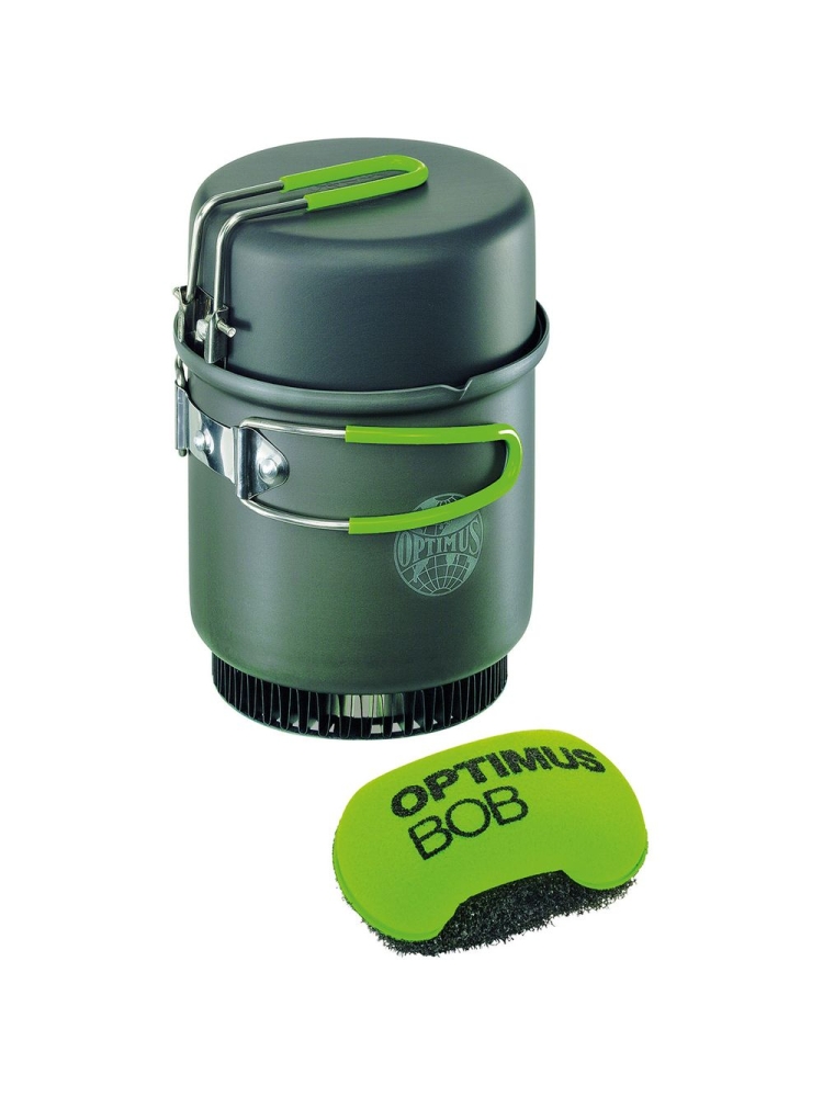 Optimus Terra Weekend HE Cookset Grey/Green OPT8020707 koken online bestellen bij Kathmandu Outdoor & Travel