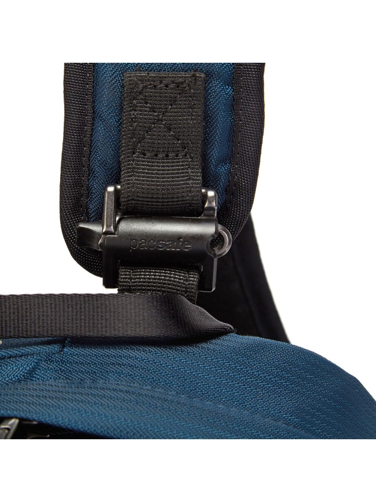 Pacsafe Vibe Anti-Theft Backpack (Econyl) 25L Ocean 40100641 dagrugzakken online bestellen bij Kathmandu Outdoor & Travel