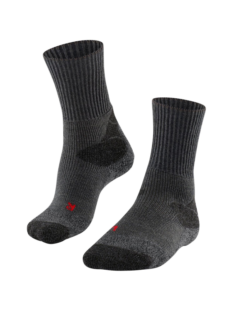 Falke TK X Asphalt mele 16483-3180 sokken online bestellen bij Kathmandu Outdoor & Travel