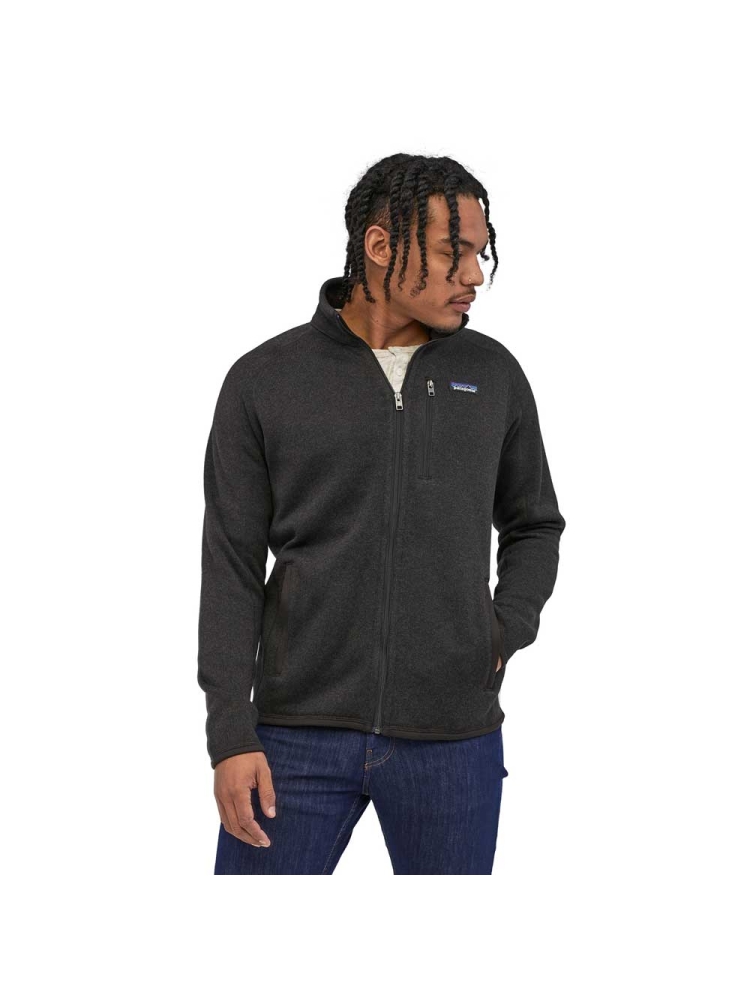 Patagonia Better Sweater Jacket Black 25528-BLK fleeces en truien online bestellen bij Kathmandu Outdoor & Travel