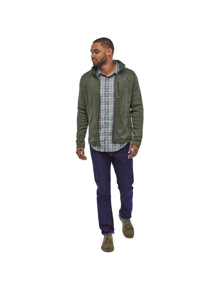 Patagonia Better Sweater Jacket Industrial Green 25528-INDG fleeces en truien online bestellen bij Kathmandu Outdoor & Travel