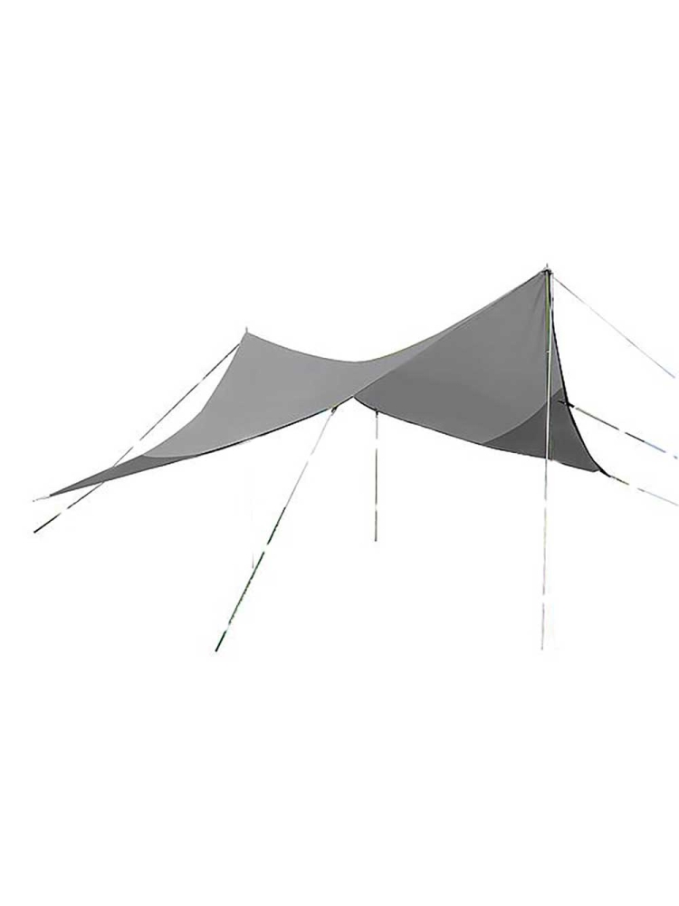 Bo-Camp Tarp 4m x 4m Lichtgrijs/Anthraciet 4471492 tenten online bestellen bij Kathmandu Outdoor & Travel