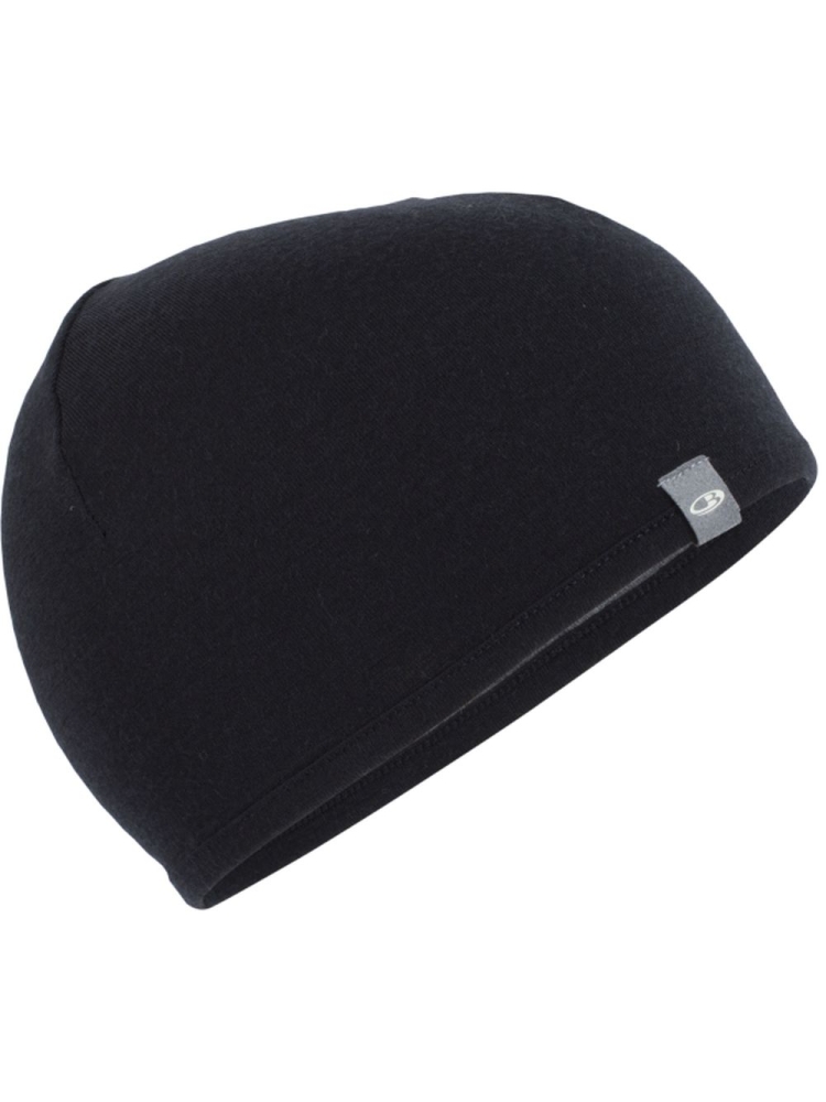 Icebreaker Icebreaker Pocket Hat M200-A041 kleding accessoires Icebreaker Pocket Hat Black/Gritstone hthr M200-A041 kleding accessoires online bestellen bij Kathmandu Outdoor & Travel