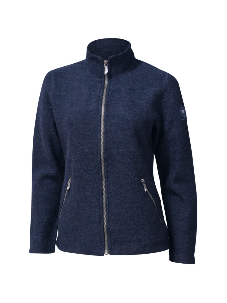 Ivanhoe Bella Full Zip Women's Light Navy 1100416-002 fleeces en truien online bestellen bij Kathmandu Outdoor & Travel
