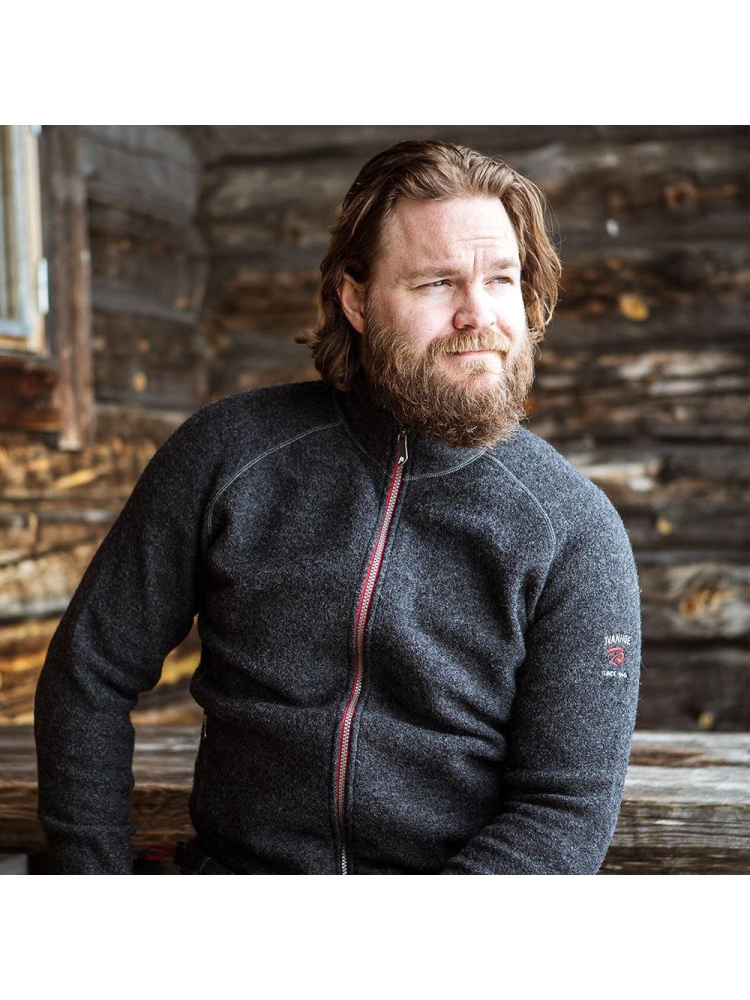Ivanhoe Ivanhoe Danny Full Zip 2100452-055 fleeces en truien Ivanhoe Danny Full Zip Graphite Marl 2100452-055 fleeces en truien online bestellen bij Kathmandu Outdoor & Travel