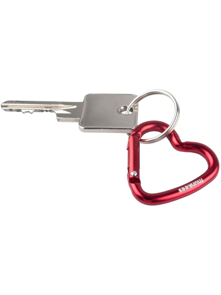 Munkees Mini Heart Carabiner 2st . 3220 gadgets en handigheden online bestellen bij Kathmandu Outdoor & Travel