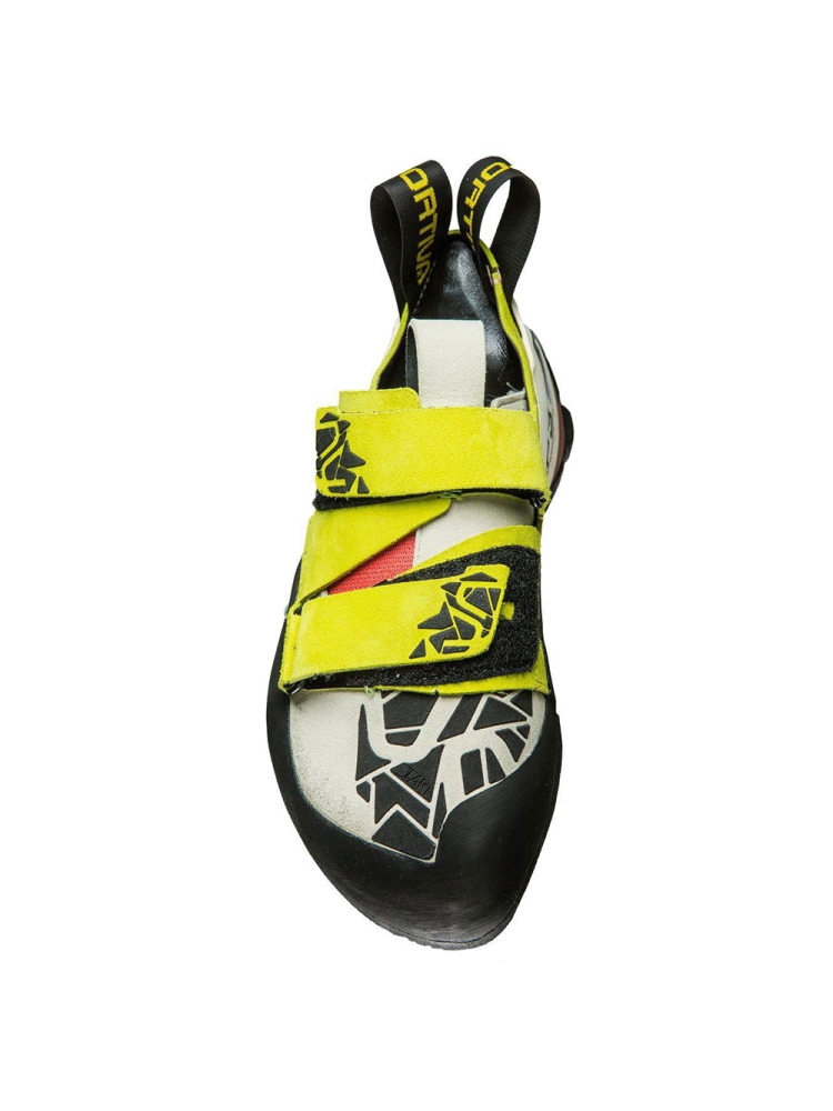 La Sportiva Otaki Woman's Sulphur/Coral ZFCS004E02R01 klimschoenen online bestellen bij Kathmandu Outdoor & Travel