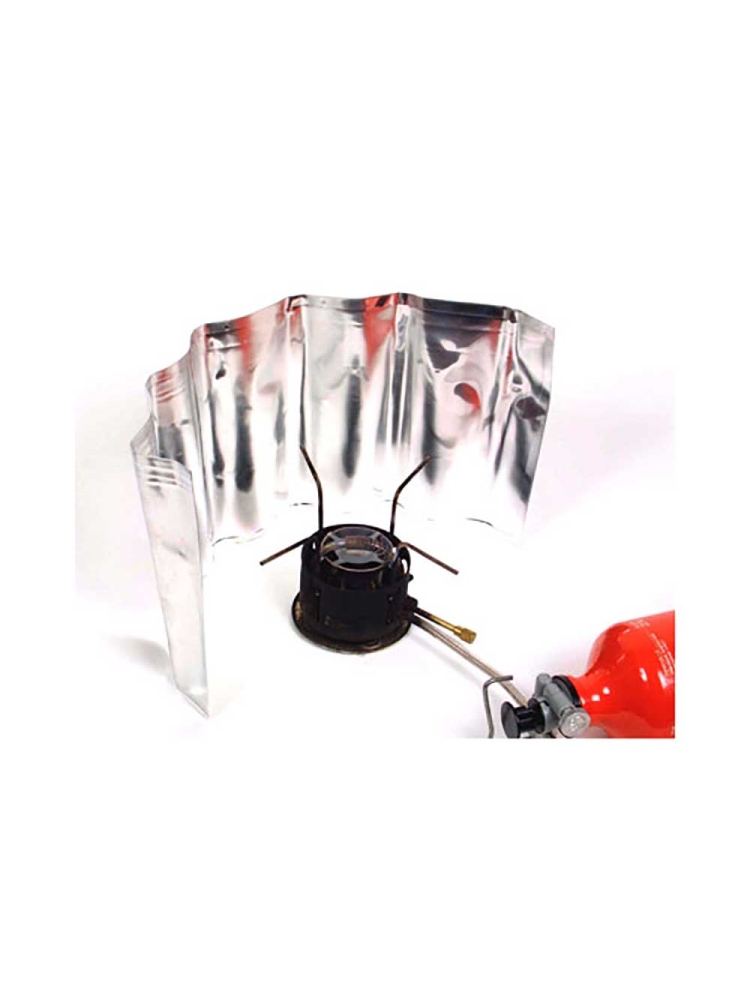Basic Nature Windscherm aluminium vouwbaar 18cm hoog Aluminium 052200 branders online bestellen bij Kathmandu Outdoor & Travel