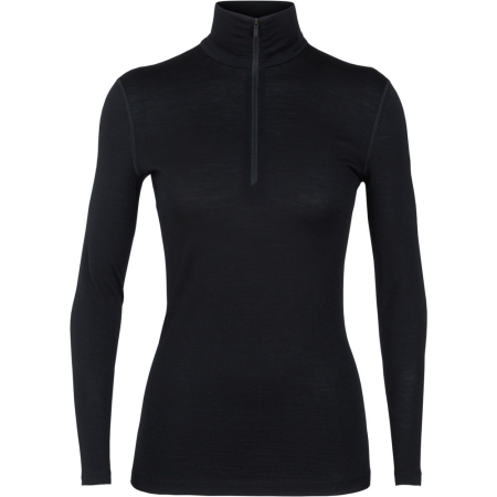 Icebreaker  200 Oasis Long Sleeve Half Zip Women's black