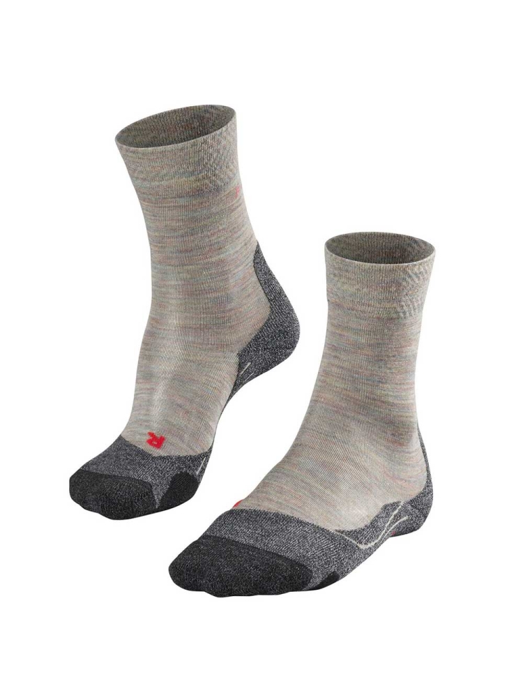 Falke TK2 Explore Melange Women's Moon Mist 16163-7765 sokken online bestellen bij Kathmandu Outdoor & Travel