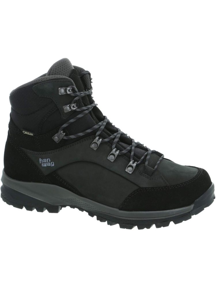 Hanwag Banks SF Extra GTX Black/Asphalt 203100-012064 wandelschoenen heren online bestellen bij Kathmandu Outdoor & Travel