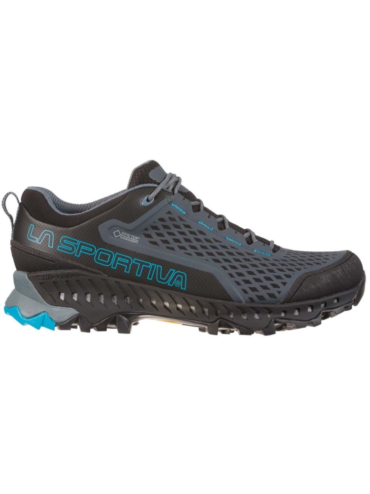 La Sportiva Spire GTX Surround Slate/Tropic Blue 24B903614 wandelschoenen heren online bestellen bij Kathmandu Outdoor & Travel