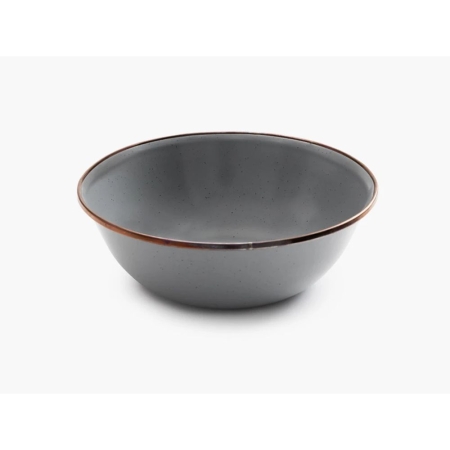 Barebones  Bowl Enamel 2 Pcs Grey