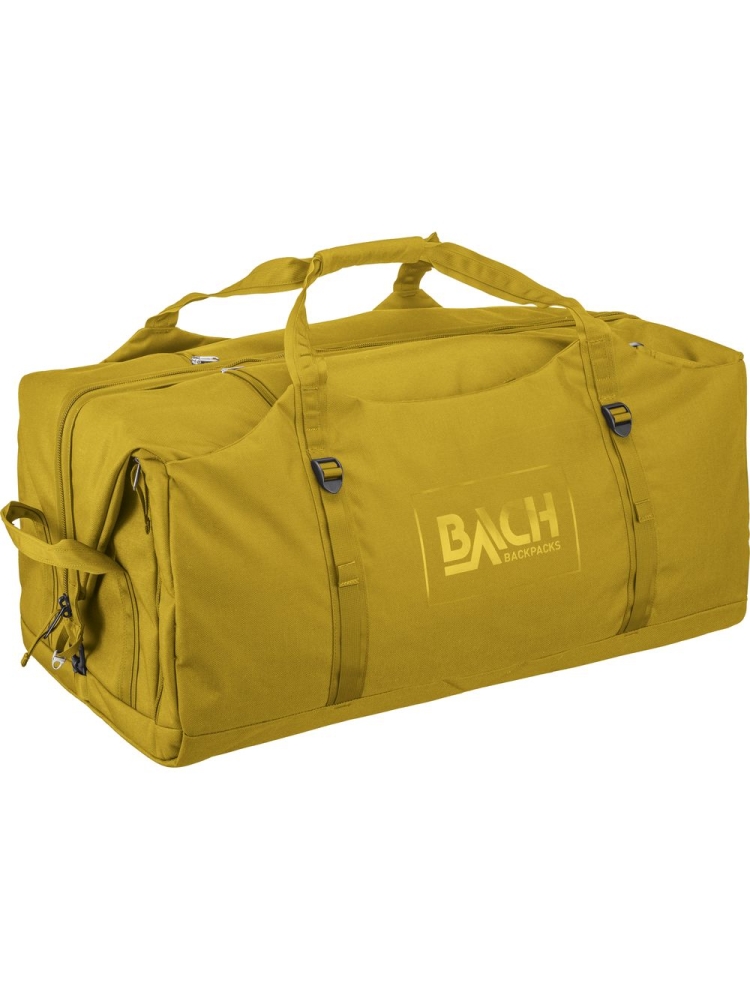 Bach Dr. Duffel 110 Yellow Curry B281356-6609 duffels online bestellen bij Kathmandu Outdoor & Travel