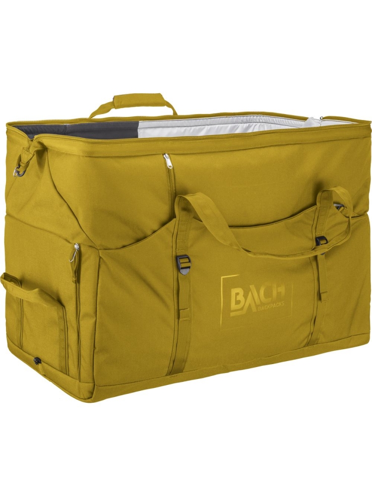 Bach Dr. Duffel 110 Yellow Curry B281356-6609 duffels online bestellen bij Kathmandu Outdoor & Travel