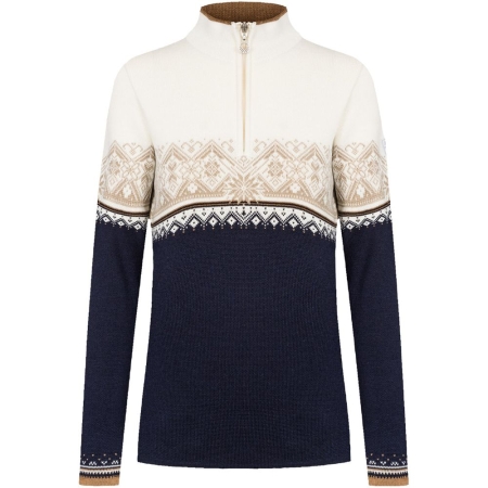 Dale  Moritz Sweater Women's navy/brons/beige/offw