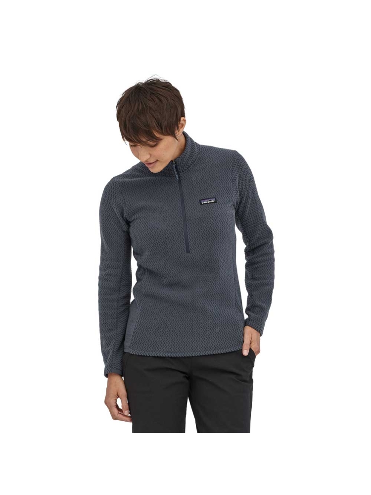 Patagonia R1 Air Zip Neck Women's Smolder Blue 40250-SMDB shirts en tops online bestellen bij Kathmandu Outdoor & Travel